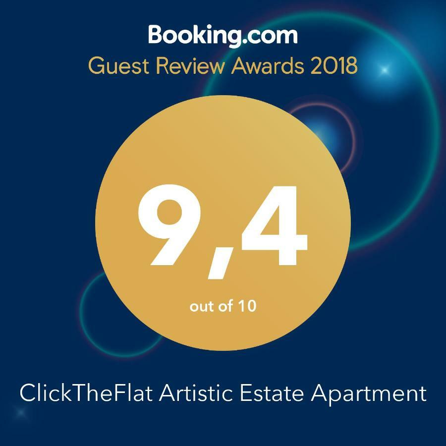 Clicktheflat Artistic Estate Apartment ワルシャワ エクステリア 写真